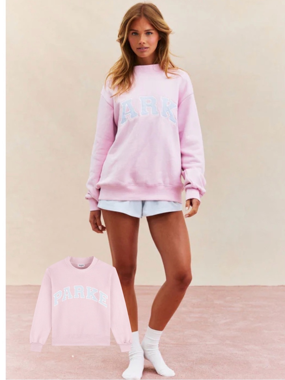 PARKE birthday drop cupcake mockneck L/XL